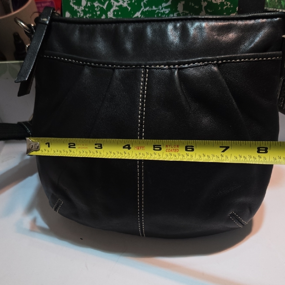 Coach Black Leather Crossbody Bag - Picture 5 of 16